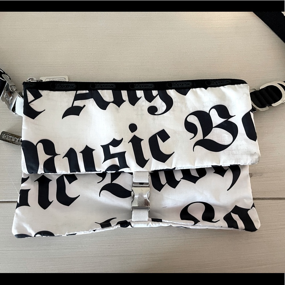 Vintage LAMB White Lesportsac Handbag by Gwen Stefani